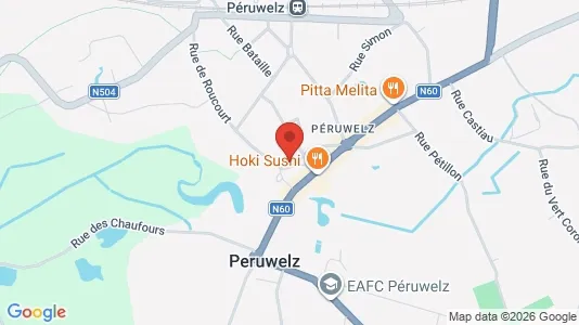 Apartments for rent i Péruwelz - kort over placeringen
