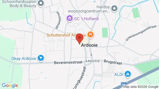 Apartments for rent i Ardooie - kort over placeringen