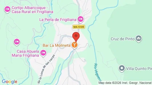 Apartments for rent i Frigiliana - kort over placeringen