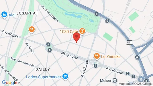 Apartments for rent i Brussels Schaarbeek - kort over placeringen