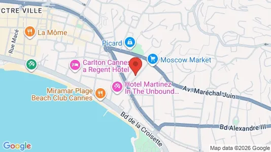 Apartments for rent i Grasse - kort over placeringen