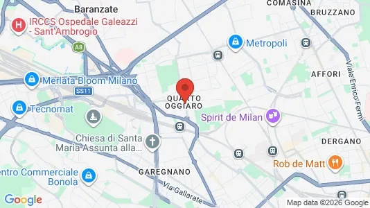 Apartments for rent i Milano Zona 8 - Fiera, Gallaratese, Quarto Oggiaro - kort over placeringen