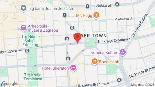 Apartments for rent i Sljeme (Medvednica-Tomislavac) - kort over placeringen