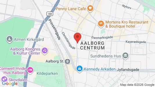 Apartments for rent in Aalborg Center - Photo from Google Street View
