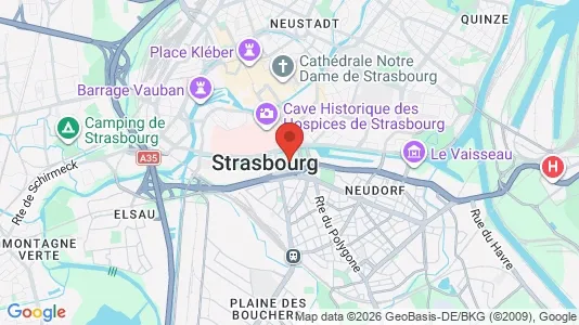 Apartments for rent in Strasbourg - Photo from Google Street View