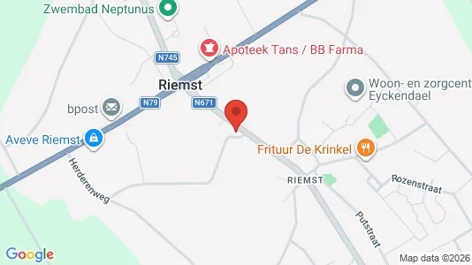 Apartments for rent i Riemst - kort over placeringen