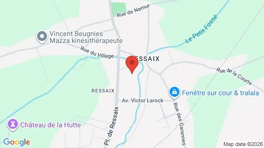 Apartments for rent i Binche - kort over placeringen