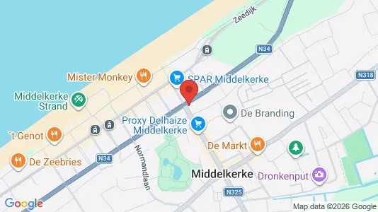 Apartments for rent in Middelkerke - Photo from Google Street View