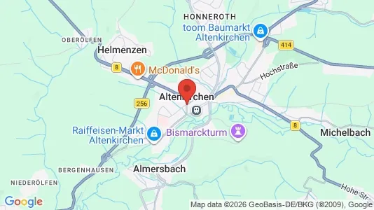 Apartments for rent in Altenkirchen - Photo from Google Street View