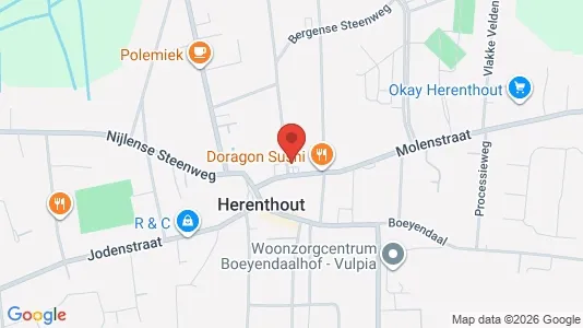 Apartments for rent i Herenthout - kort over placeringen