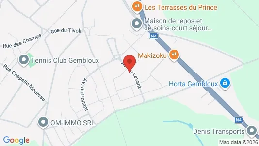 Apartments for rent in Gembloux - Photo from Google Street View