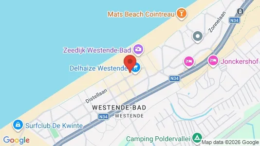 Apartments for rent in Middelkerke - Photo from Google Street View