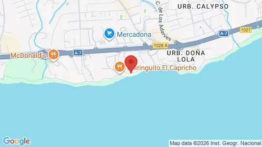 Apartments for rent i Málaga - kort over placeringen