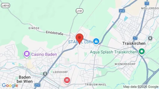Rooms for rent i Pfaffstätten - kort over placeringen
