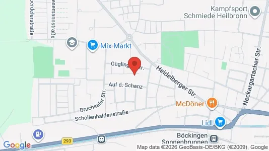 Apartments for rent in Heilbronn - Photo from Google Street View