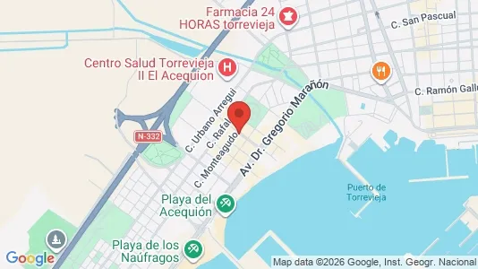 Apartments for rent i Orihuela - kort over placeringen