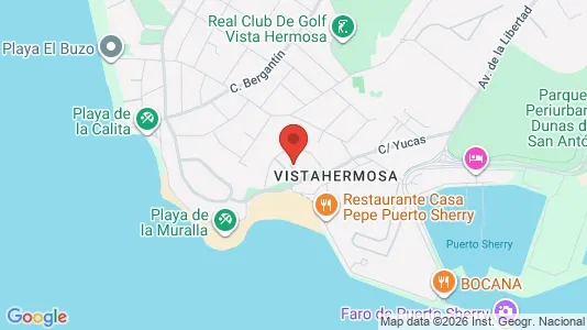 Apartments for rent i El Puerto de Santa María - kort over placeringen