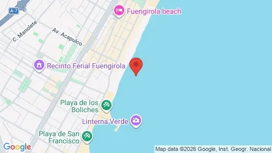 Apartments for rent i Fuengirola - kort over placeringen