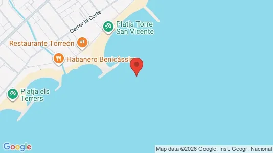 Apartments for rent i Benicasim/Benicàssim - kort over placeringen