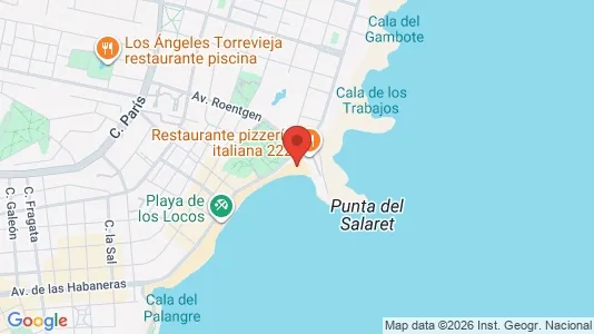Apartments for rent i Torrevieja - kort over placeringen