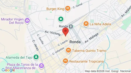 Apartments for rent i Montecorto - kort over placeringen
