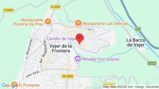 Apartments for rent i Barbate - kort over placeringen