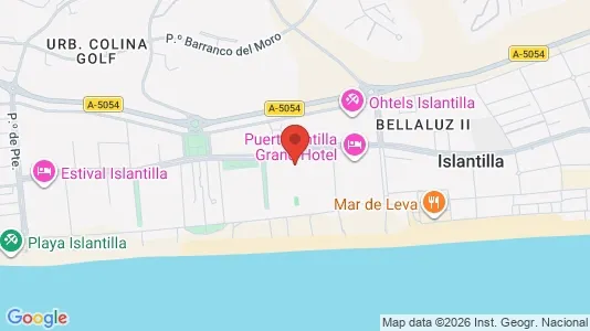 Apartments for rent i Isla Cristina - kort over placeringen