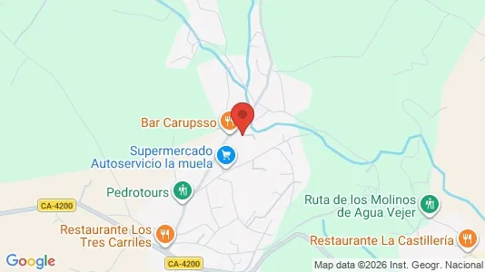 Apartments for rent i Barbate - kort over placeringen