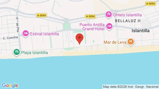 Apartments for rent i Isla Cristina - kort over placeringen