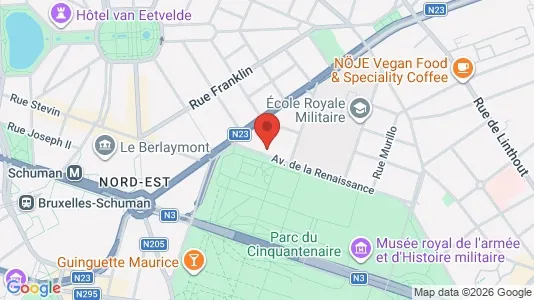 Apartments for rent i Stad Brussel - kort over placeringen