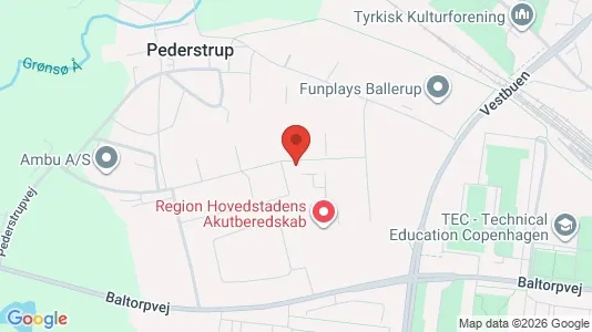 Apartments for rent i Ballerup - kort over placeringen