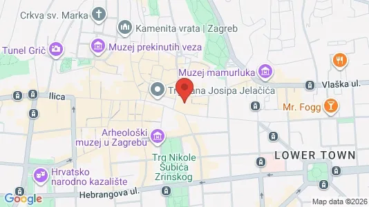 Apartments for rent i Sljeme (Medvednica-Tomislavac) - kort over placeringen