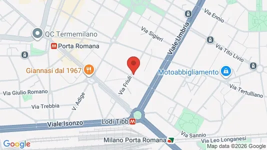 Apartments for rent i Milano Zona 4 - Vittoria, Forlanini - kort over placeringen