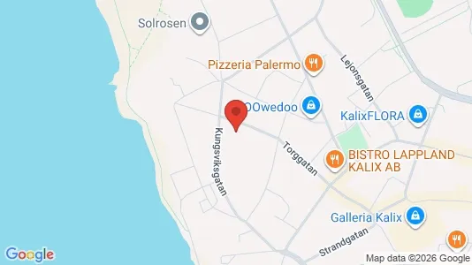 Apartments for rent i Kalix - kort over placeringen