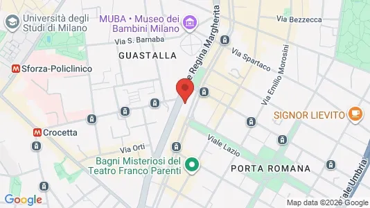 Rooms for rent i Milano Zona 1 - Centro storico - kort over placeringen