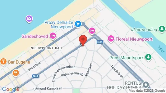Apartments for rent in Nieuwpoort - Photo from Google Street View