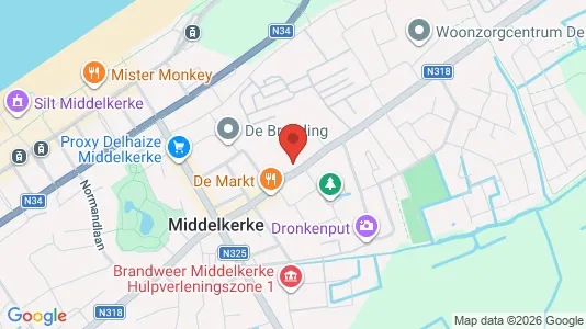 Apartments for rent in Middelkerke - Photo from Google Street View