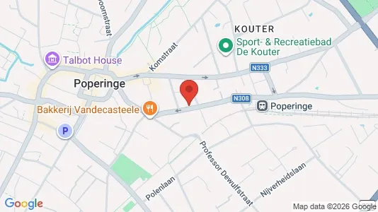 Apartments for rent in Poperinge - Photo from Google Street View