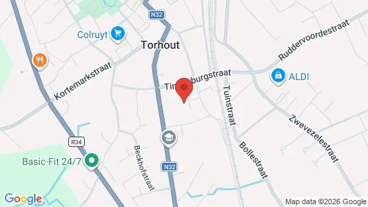 Apartments for rent in Torhout - Photo from Google Street View