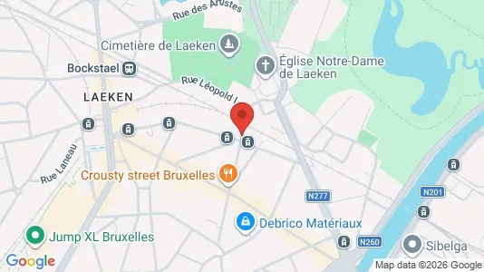 Apartments for rent i Stad Brussel - kort over placeringen