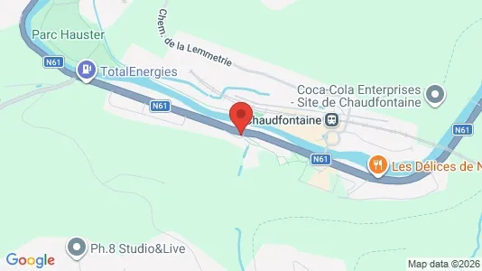 Apartments for rent i Chaudfontaine - kort over placeringen