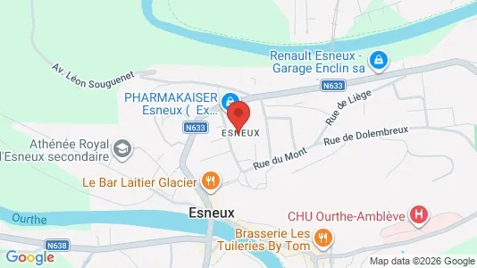 Apartments for rent in Esneux - Photo from Google Street View