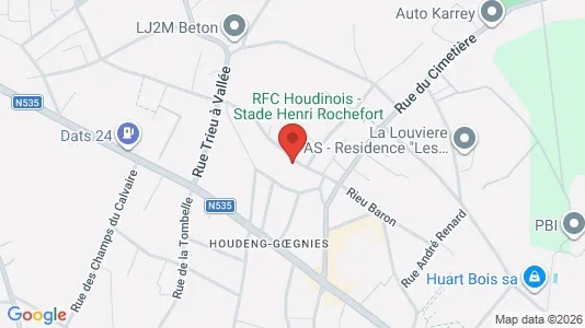 Apartments for rent in La Louvière - Photo from Google Street View