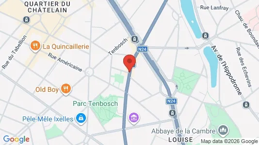 Apartments for rent i Stad Brussel - kort over placeringen