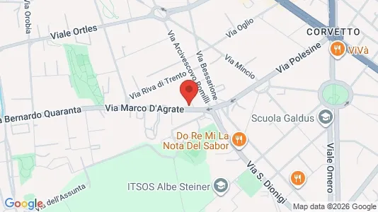 Rooms for rent i Milano Zona 5 - Vigentino, Chiaravalle, Gratosoglio - kort over placeringen