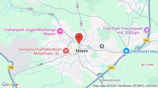 Apartments for rent in Mayen-Koblenz - Photo from Google Street View