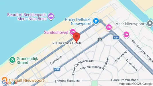 Apartments for rent in Nieuwpoort - Photo from Google Street View