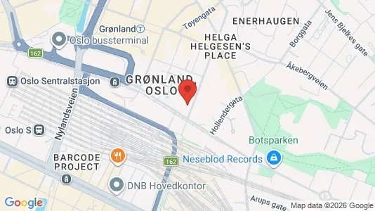 Apartments for rent i Oslo Gamle Oslo - kort over placeringen