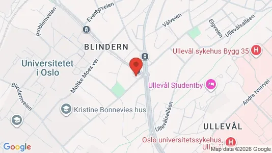 Apartments for rent i Oslo Nordre Aker - kort over placeringen