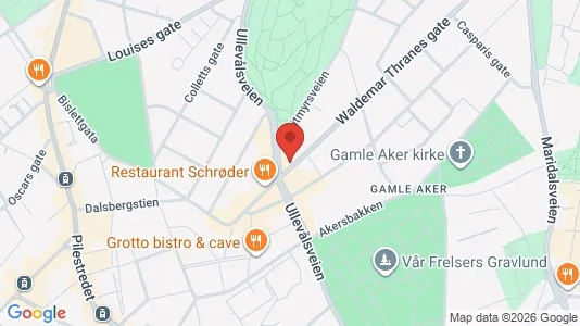 Rooms for rent i Oslo St. Hanshaugen - kort over placeringen